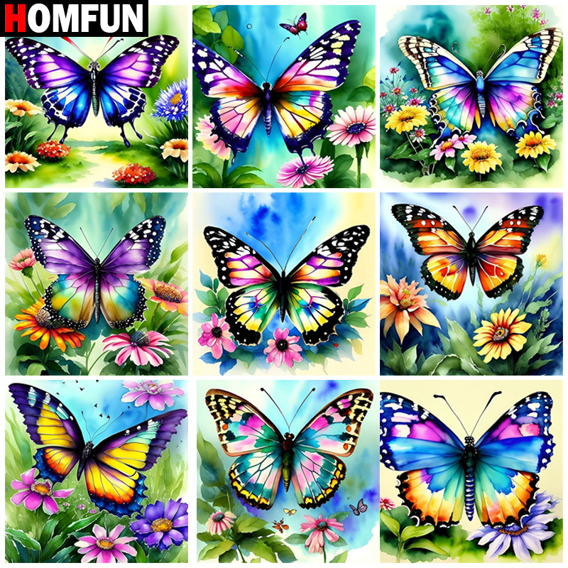 Embroidery Roll Pattern - HOMFUN алмазная живопись полный квадратный/круглый бриллиант