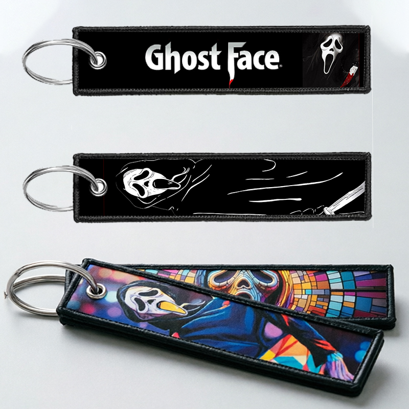 Embroidery Gift Ideas - Брелок GHOST FACE для мужчин и