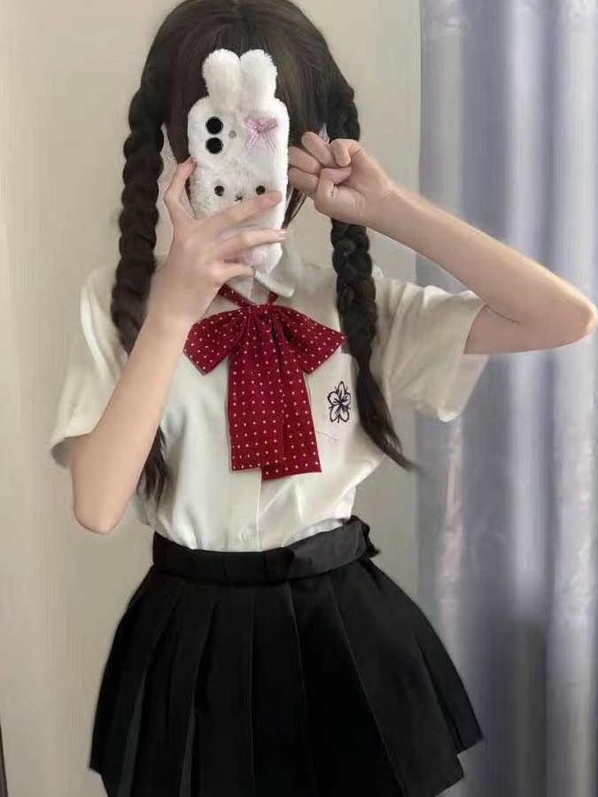 Летний женский комплект в япон – обзор и цена Embroidery Uniforms