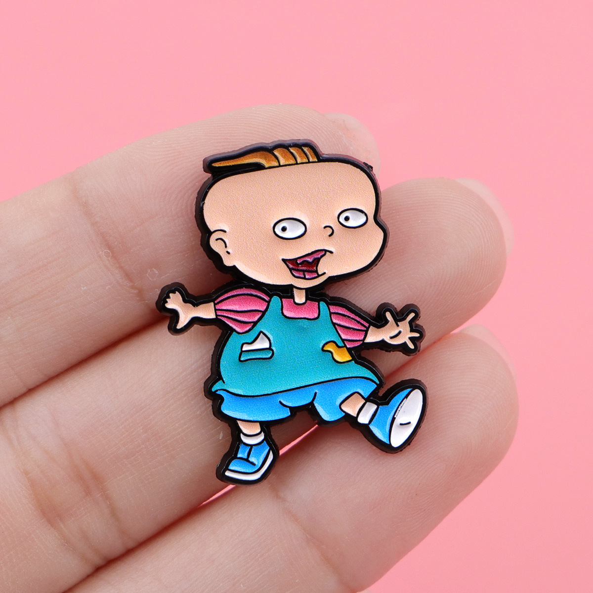 Брошь-значок Rugrats для одежд – обзор и цена Embroidery Wallpaper