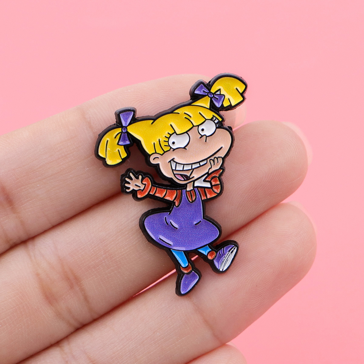 Брошь-значок Rugrats для одежд – обзор и цена Embroidery Wallpaper