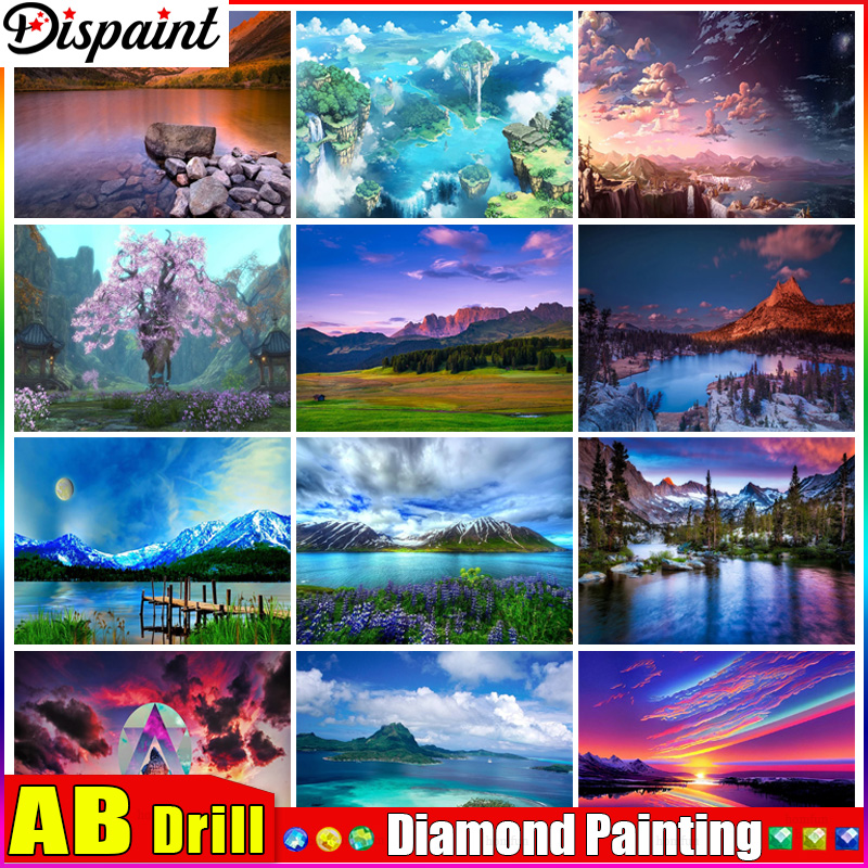Dispaint AB алмазная живопись  – обзор и цена Embroidery Roll Pattern