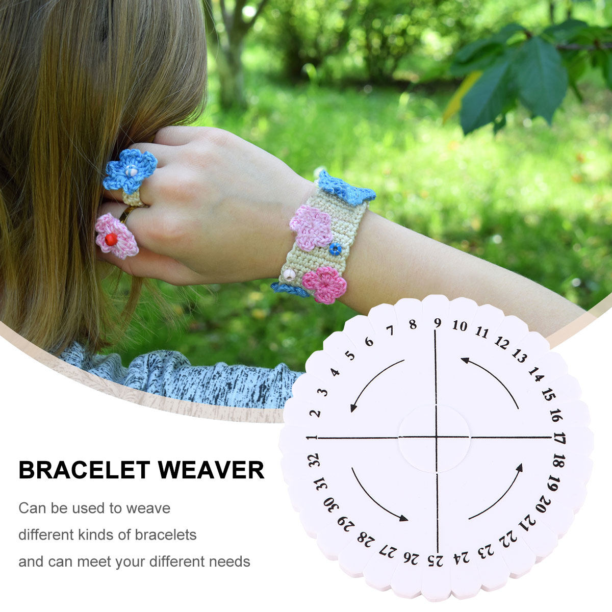 1 комплект для плетения брасле – обзор и цена Embroidery Bracelet