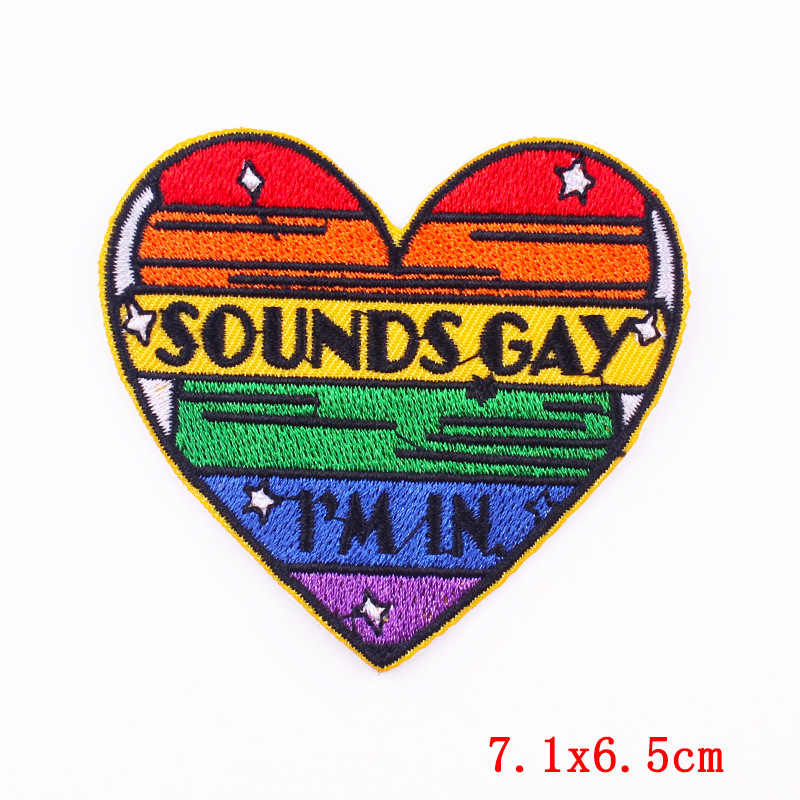 Дизайнерские нашивки в стиле п – обзор и цена Embroidery Design Love