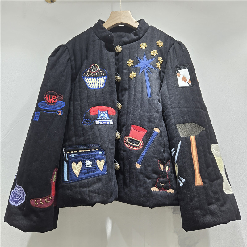 Новая осенне-зимняя женская ку – обзор и цена Embroidery Unique Design