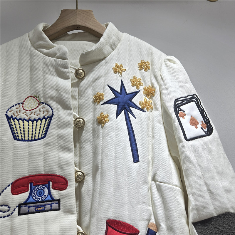 Новая осенне-зимняя женская ку – обзор и цена Embroidery Unique Design