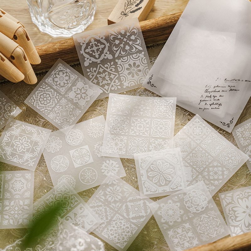 Набор из 30 белых полупрозрачн – обзор и цена Embroidery Paper