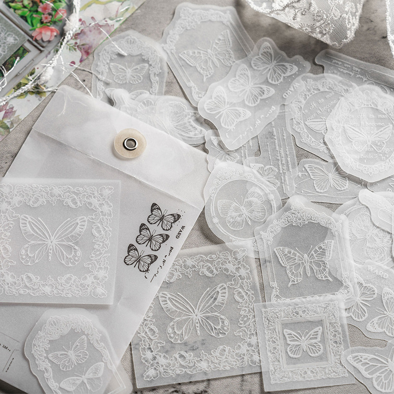 Набор из 30 белых полупрозрачн – обзор и цена Embroidery Paper