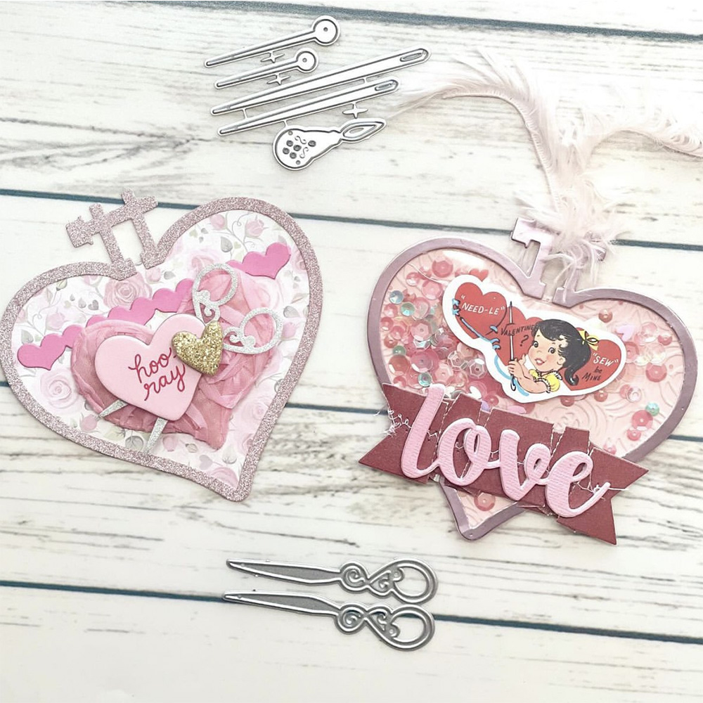 KSCRAFT обруч для вышивки серд – обзор и цена Embroidery Paper