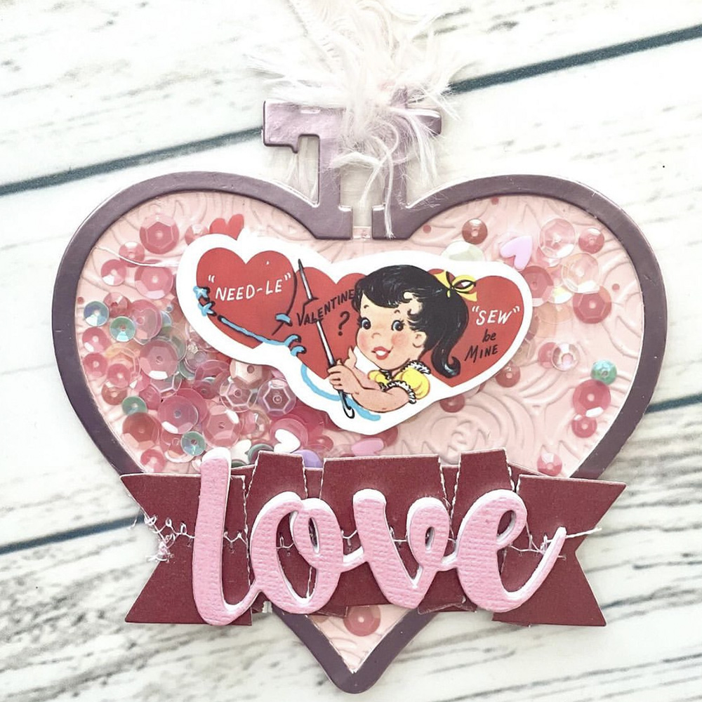 KSCRAFT обруч для вышивки серд – обзор и цена Embroidery Paper