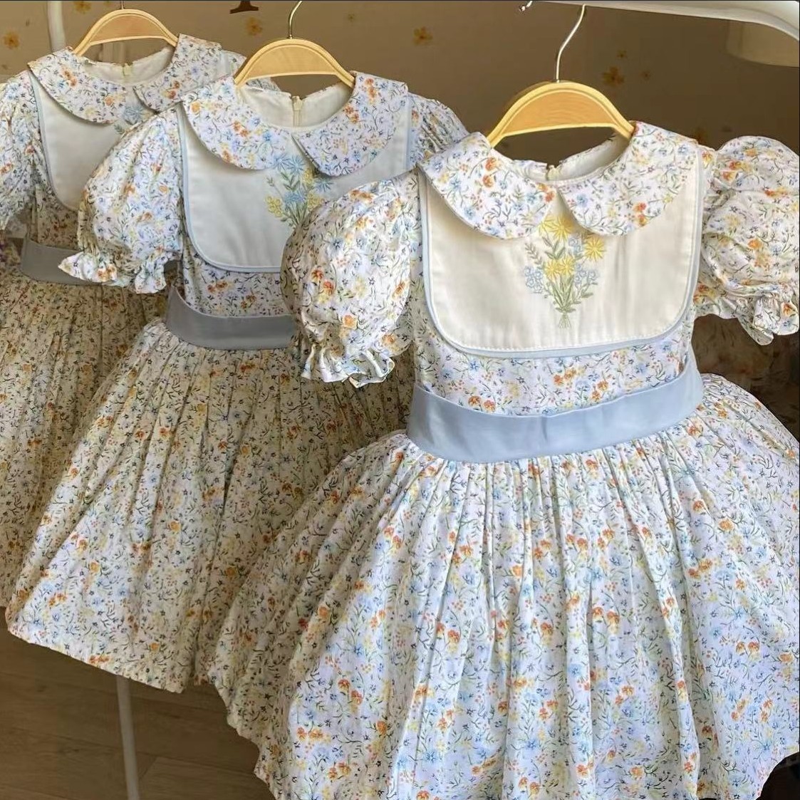 Летнее платье принцессы с цвет – обзор и цена Embroidery Yellow Dress