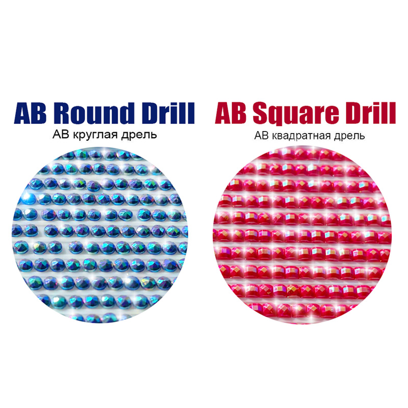 HOMFUN AB полная алмазная выши – обзор и цена Embroidery Roll Pattern