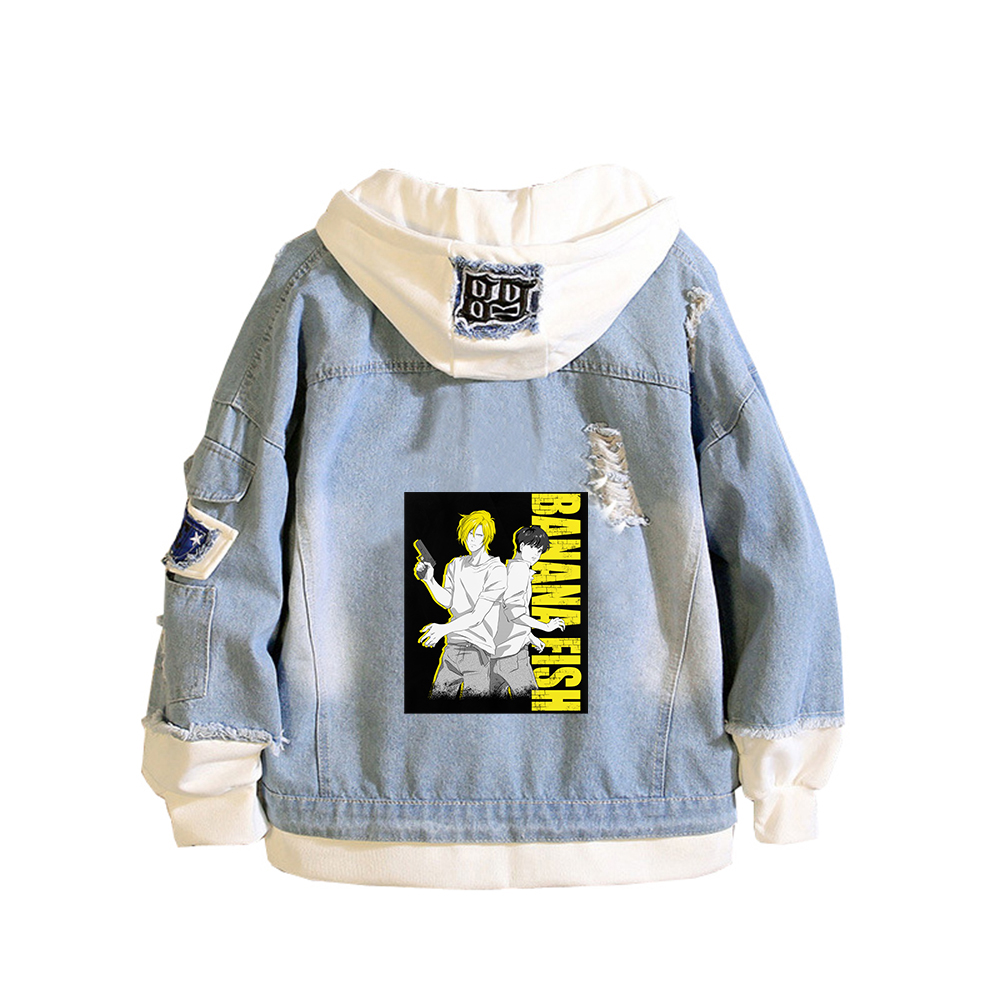Джинсовая куртка BANANA FISH,  – обзор и цена Embroidery Jacket Jeans