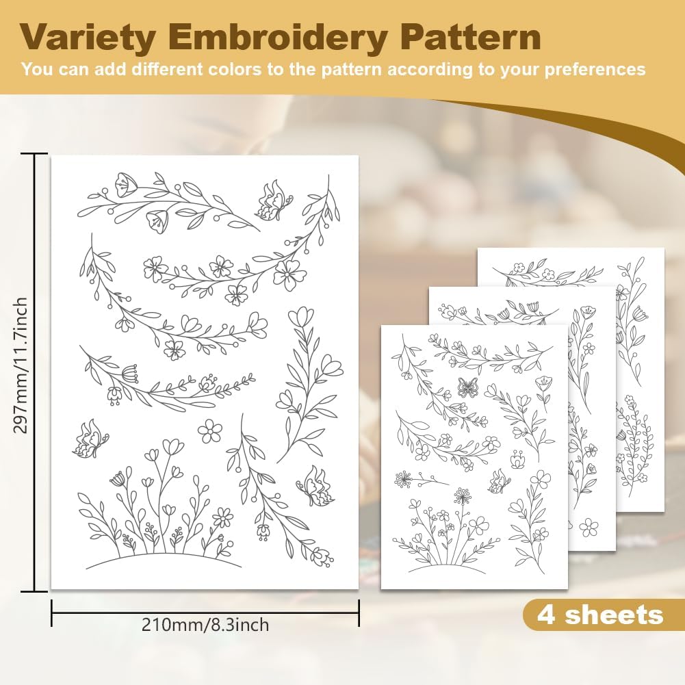 Водорастворимая бумага-стабили – обзор и цена Embroidery Paper