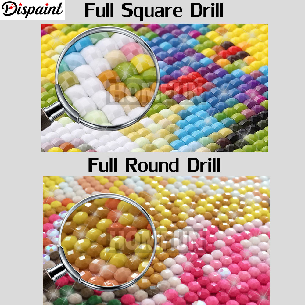 Dispaint полная алмазная вышив – обзор и цена Embroidery Roll Pattern