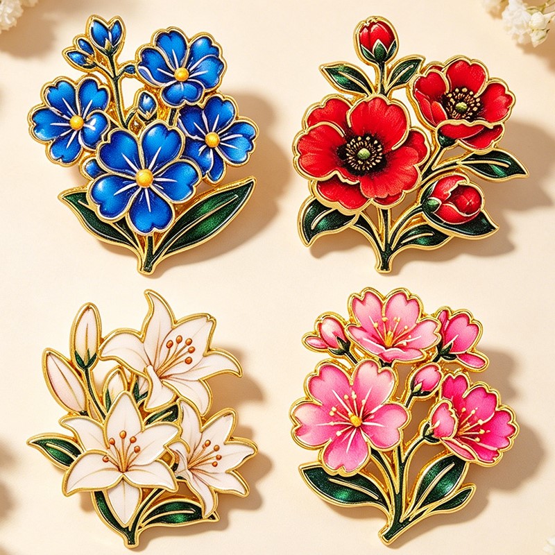 Милая винтажная цветная эмалев – обзор и цена Embroidery Wallpaper