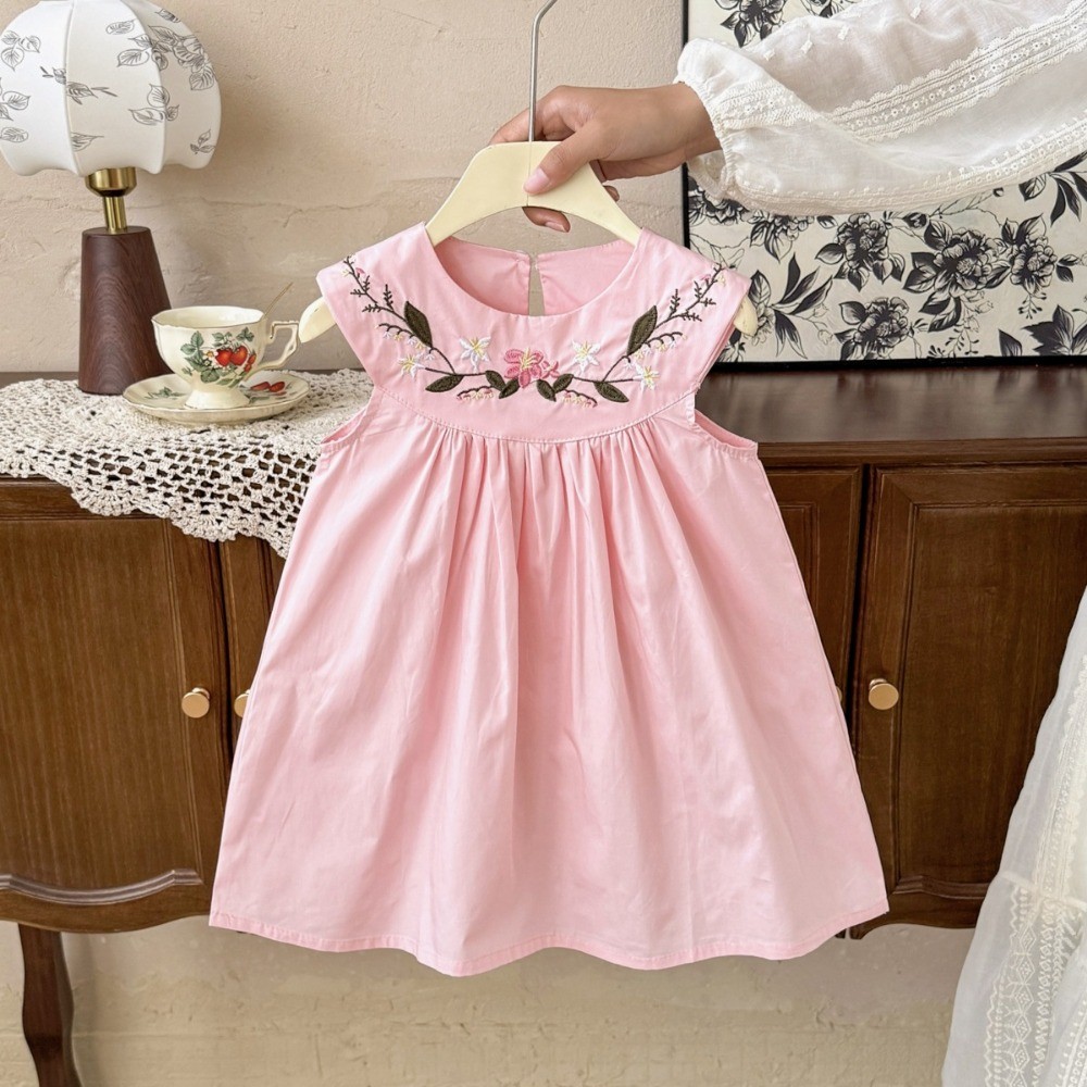 Новые летние повседневные плат – обзор и цена Embroidery Yellow Dress