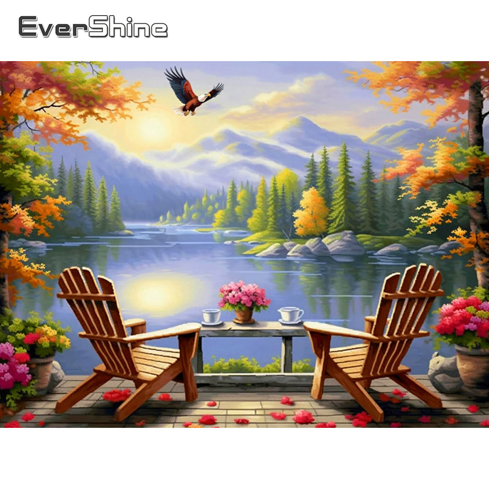 Вышивка крестом Evershine: Гор – обзор и цена Embroidery Unique Design