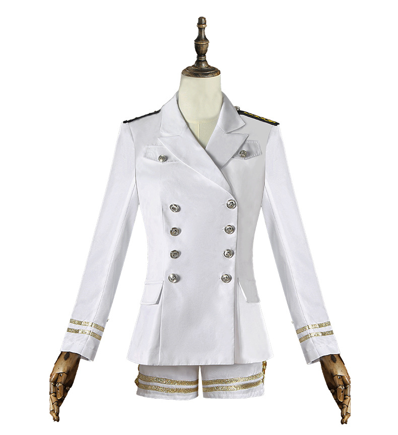 Женский черно-белый костюм кап – обзор и цена Embroidery Uniforms